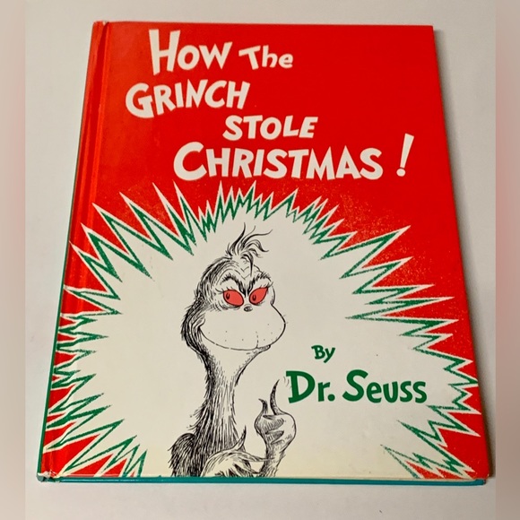Rare Error Misprint 1957 1st Edition Hardcover HOW THE GRINCH STOLE CHRISTMAS - Picture 14 of 16